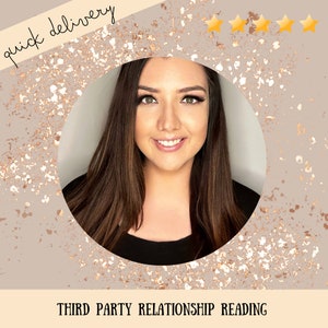 THIRD PARTY relationship psychic tarot reading - Delivered within 72 hours love spirit divination blind reading soul mate video, pdf or zoom