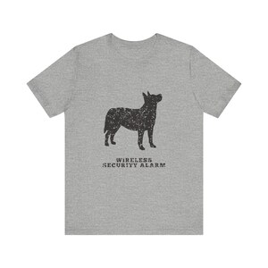Cattle Dog Distressed Logo graphic tee T-shirt-Jersey Short Sleeve-Gender Neutral,dog lover gift, blue heeler, red heeler image 9