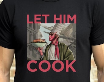 Magic The Gathering | Rocco Let Him Cook Shirt | MTG Holiday Gift for Player, Fan, Gamer