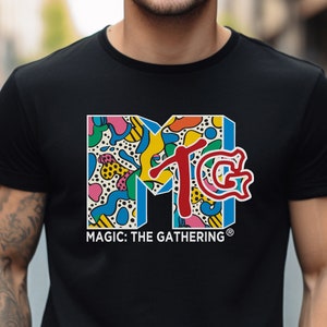 Magic The Gathering Shirt | MTG MTV Logo | Gift for Fan, Player, Gamer