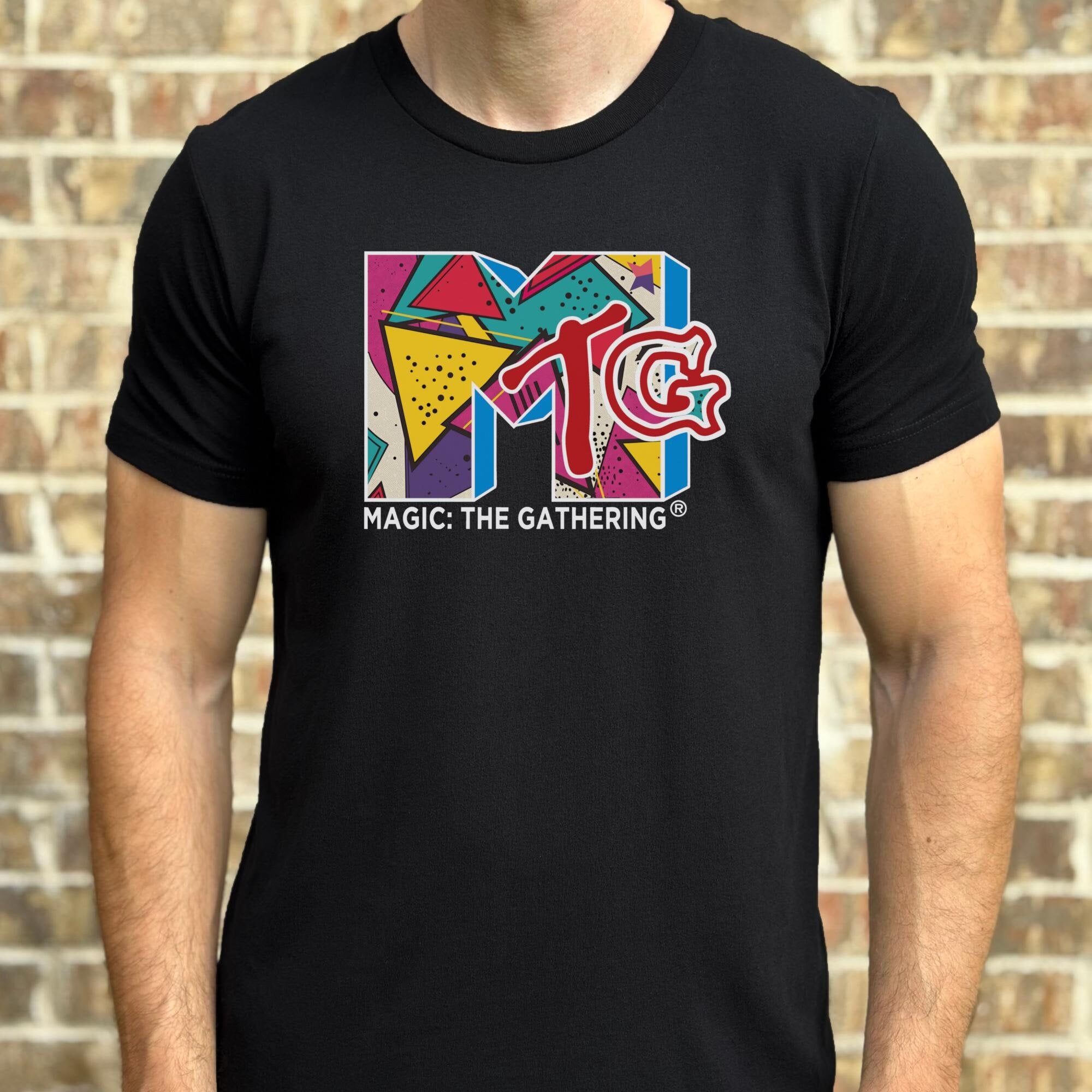 Magic The Gathering Shirt | MTG MTV Logo | Gift for Fan, Player, Gamer