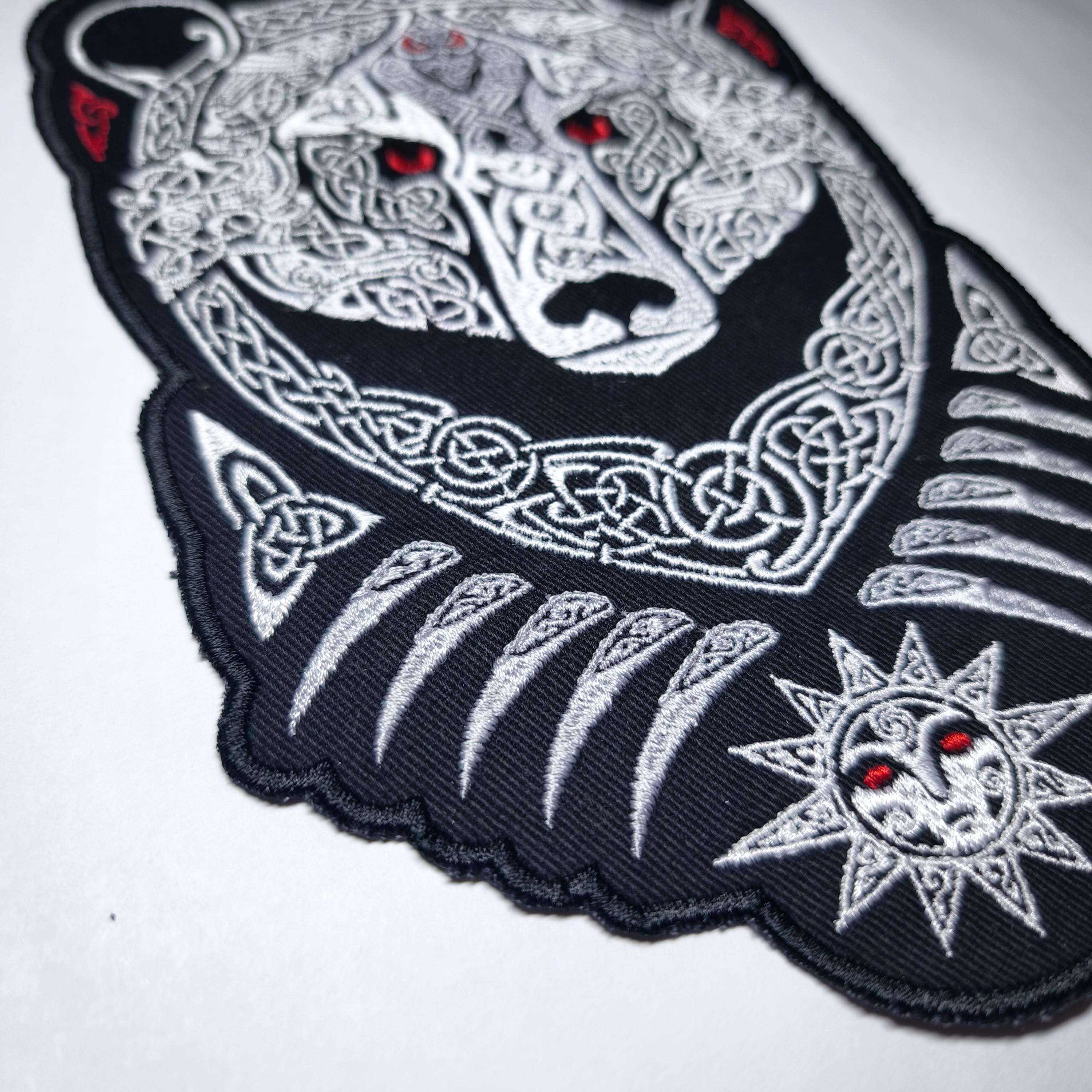 Viking Bear Valhalla Back Patch – 11"- 14" in Large Norse Iron On - Etsy