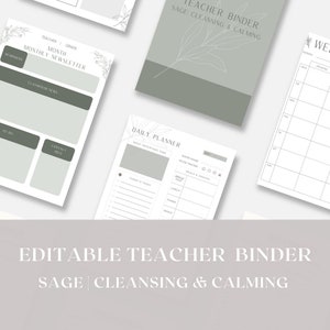 Teacher Binder | Sage