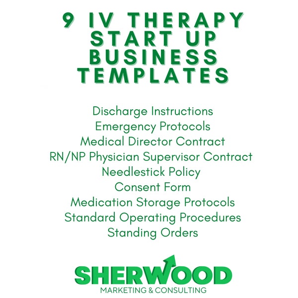 Iv Hydration Templates Etsy