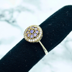 Amethyst Women Ring, Handmade Women&#39;s Ring, Turkish Handmade Ring, Authentic Ring, Ottoman Ring, 925K Ladies Ring, Jewelry Gift For Women