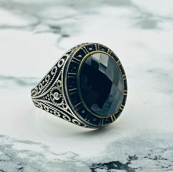 Buy Black Onyx Stone Oval Men