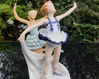 Dancer and Ballerina Porcelain Figurines