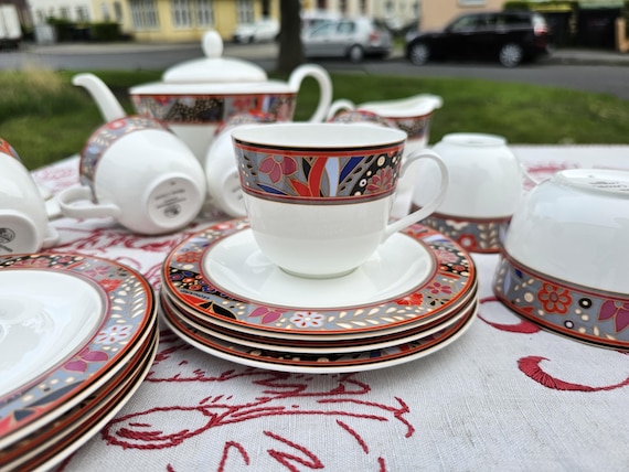 Hutschenreuther Leonard Paris Camaro Coffee Service 6 People, 15