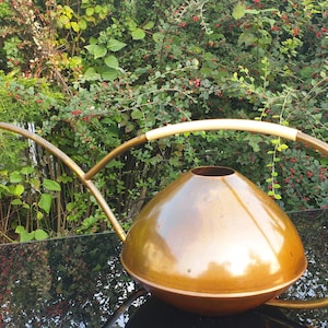 Orchid watering can made of brass, 1960s