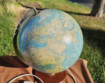 IKEA LINDRANDE Decoration Earth Globe Black 11