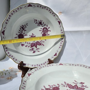 Hutschenreuther dinner plate 23 cm, Maria Theresia Linderhof gold rim plate 1 piece