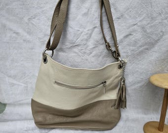 Women's bag shopper shoulder bag Italian leather