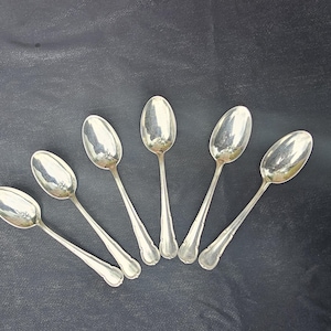 Cutlery Spoons- Pudding Spoons Silver 100 Set of 6