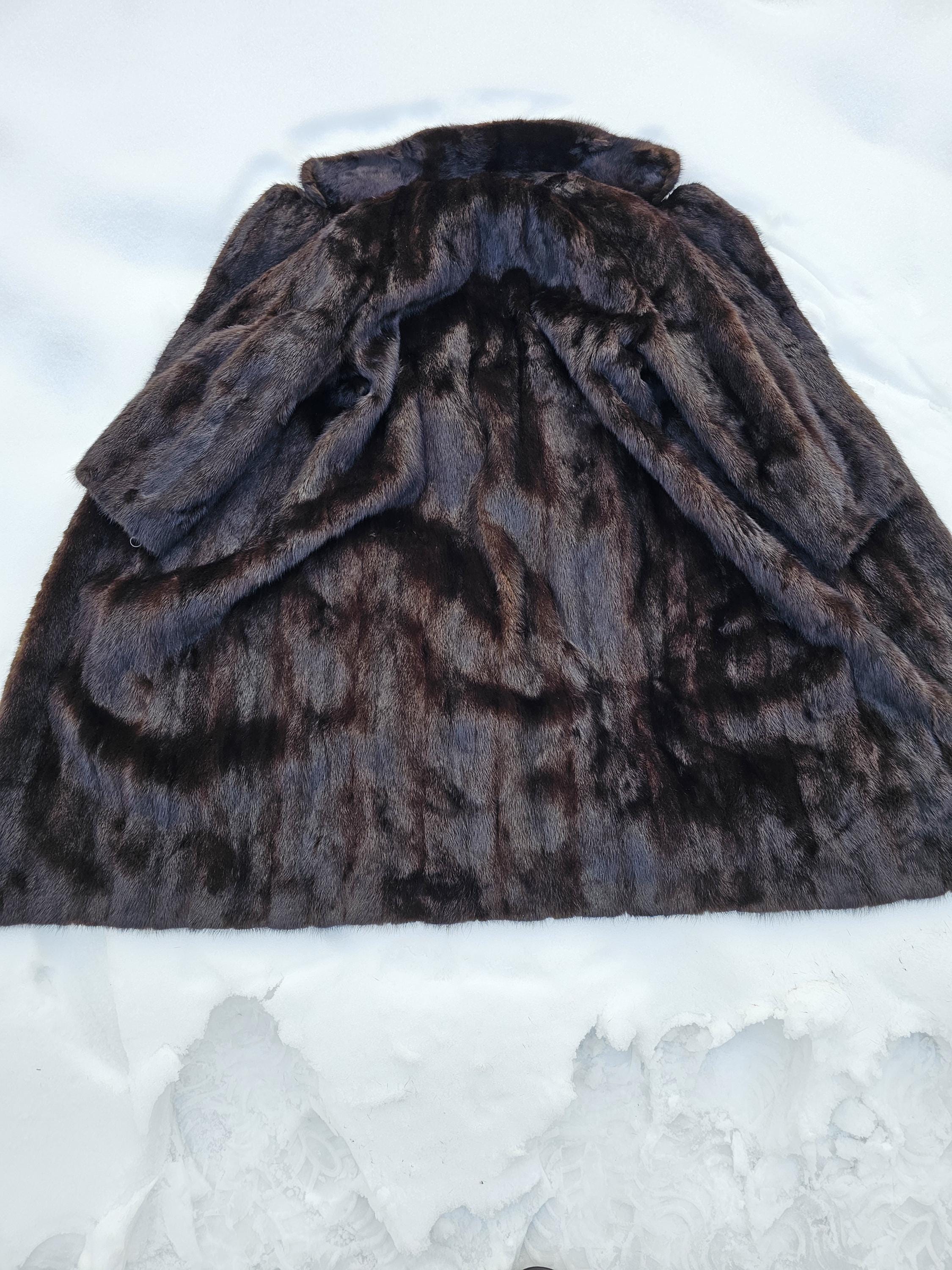 Saga Mink Coat - Etsy