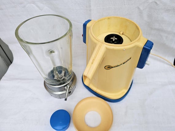Bauknecht Mixer “trifix” – 1970s, With Original Glass Attachment