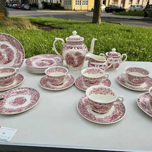 Petrus Regout & Co Maastricht Castillo Holland coffee service for 6 people