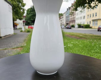 Kaiser Porcelain white vase, table vase, flower vase, 30 cm tall