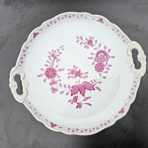 Hutschenreuther Maria Theresia Linderhof cake plate 26 cm gold rim