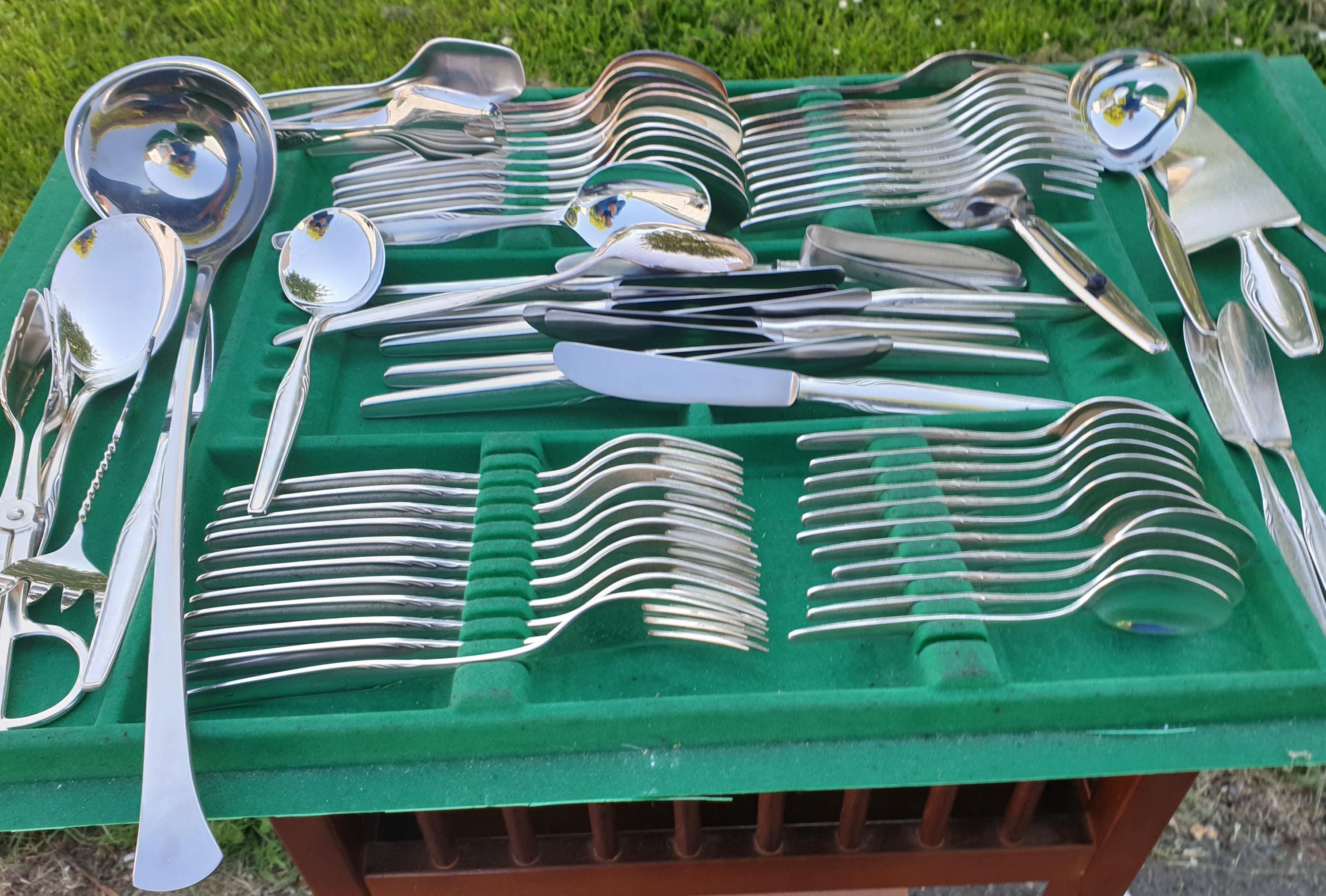 未使用　berndorf ナイフ6本セット　ベルンドルフ　シルバープレート Berndorf cutlery - Etsy 日本