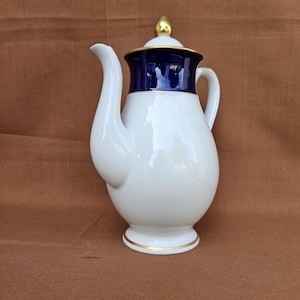 Villeroy & Boch Heinrich, coffee pot 500 m liters, pot Royal Blue real cobalt