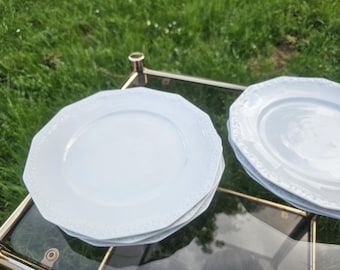 Vintage Rosenthal Platter 28 Cm, Floral Porcelain With Gold