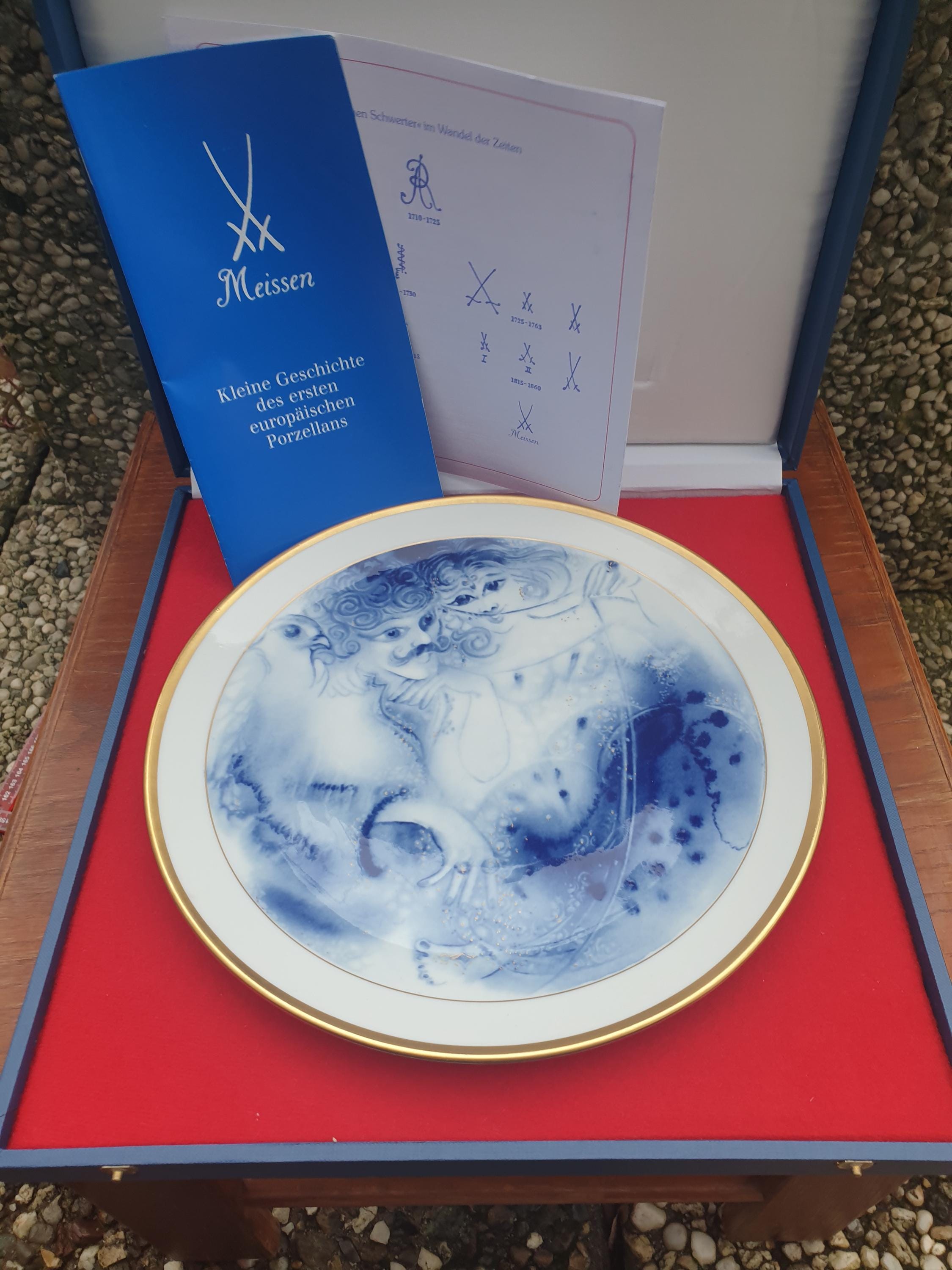 MEISSEN Annual Plate Limited Edition 1981 Meissen Porcelain GDR - Etsy