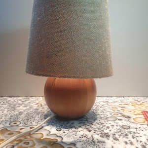 Bestform Teak table lamp Danish design 70s