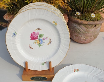 KPM ベルリン プレート ブレッドプレート ノイオシエ 花 蝶 装飾 36