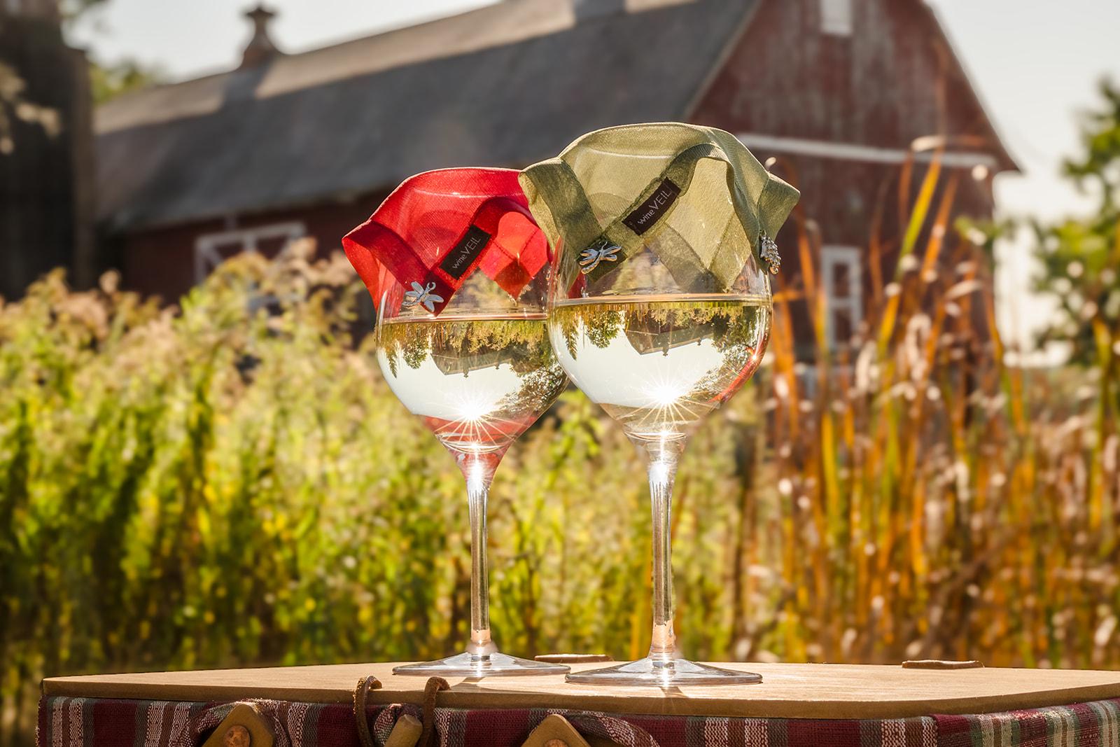 Weighted Wine Glass Covers - Etsy