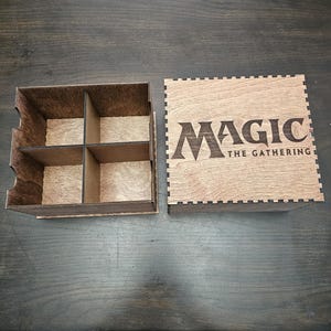 Quad Deck Box for Magic: The Gathering