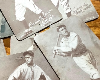 Vintage Baseball Cards Set: Bill Lee, Glenn Russell (1930s)