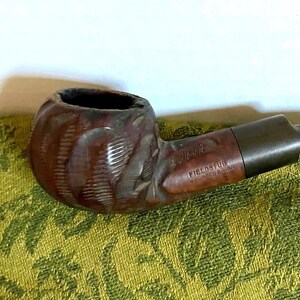 Antique Wooden Tobacco Pipe Hand Carved