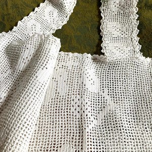Antique Embroidered Cotton Corset Cottagecore Dress Lace