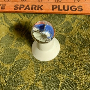 Large Catseye Shooter Marble With Red and Blue Bands