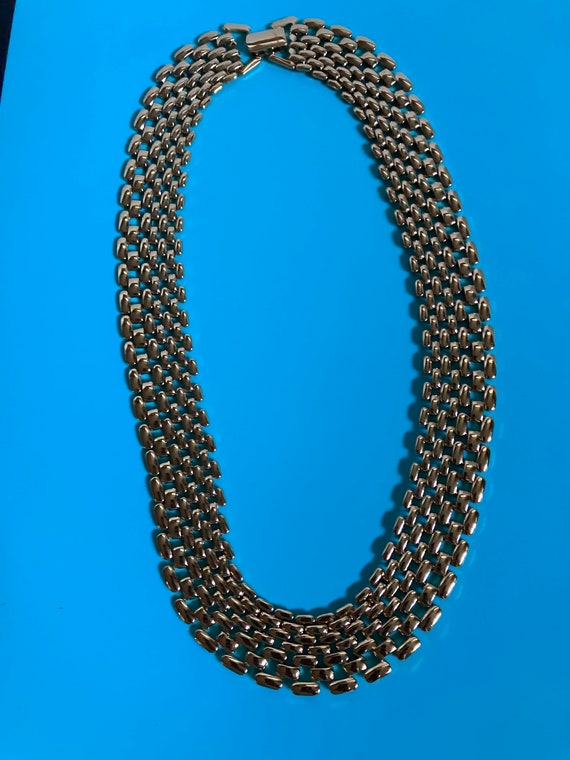 Napier Vintage Chain Necklace Signed