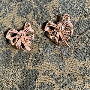 Vintage Givenchy Bows Clip Earrings
