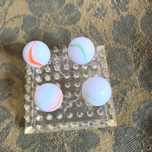 West Virginia Swirl Marbles In Mint Condition