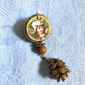Antique Dresden Germany Christmas Ornament