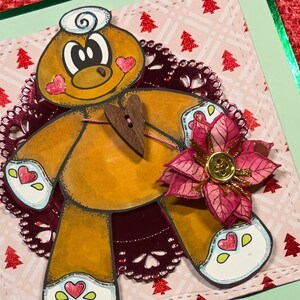 Gingerbread Man Digital Stamp