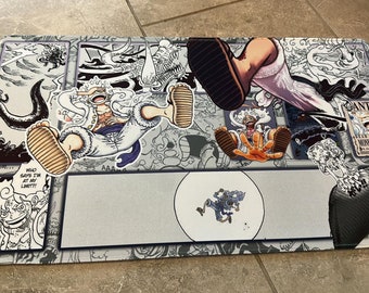 One Piece TCG Luffy Gear 5 Anime Playmat 