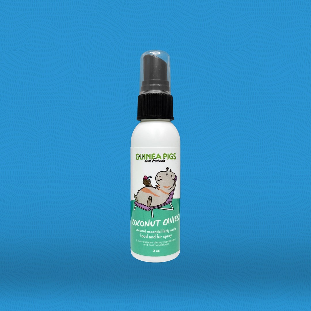 Coconut Cavies Coconut Oil Supplement for Guinea Pigs Etsy