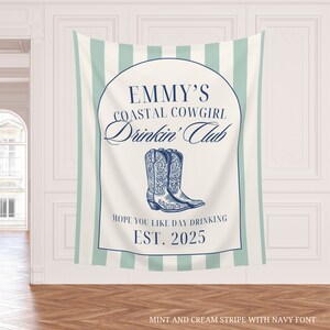 Peach Beach Social Club Bachelorette Party Thermal Wine Tumbler