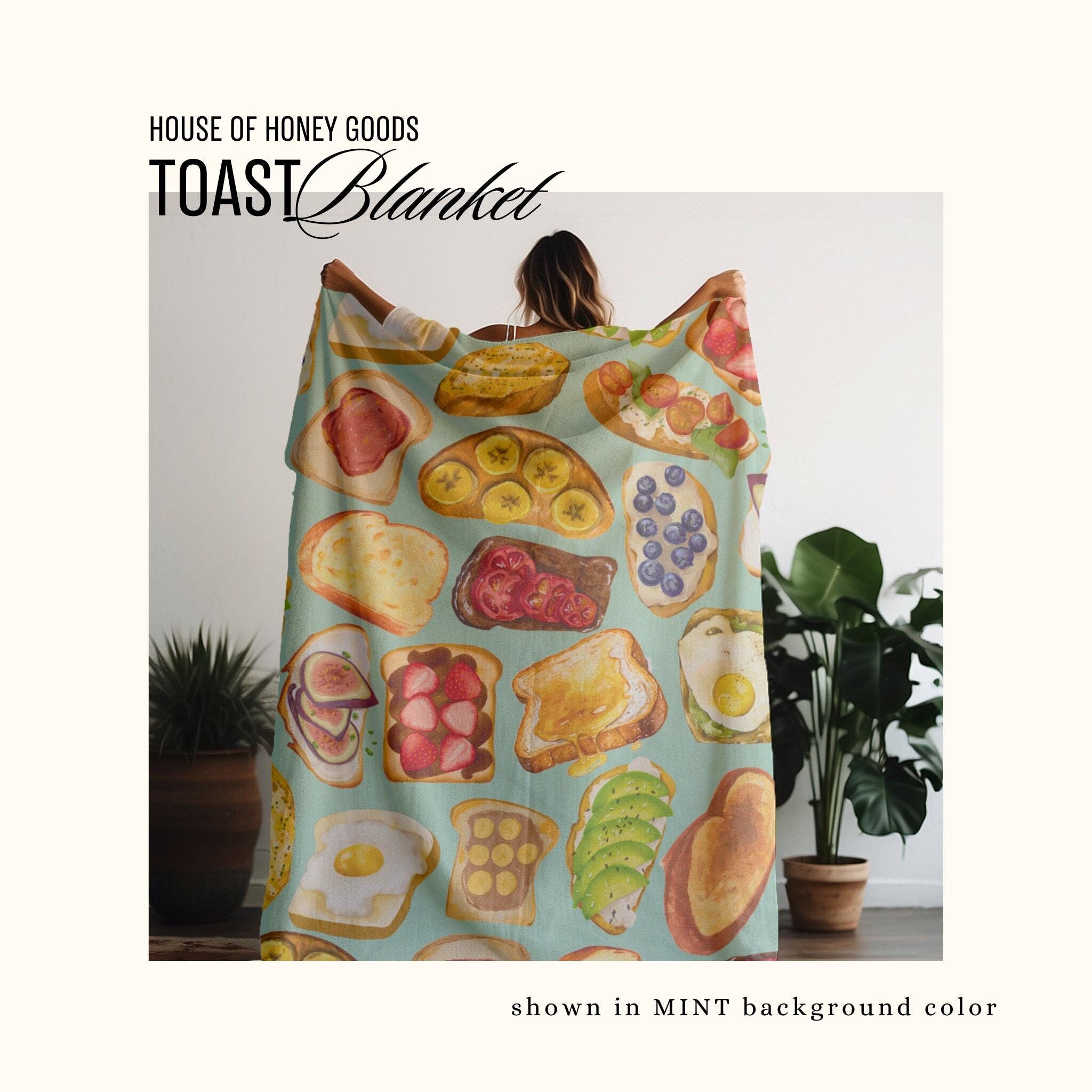 Avocado toast blanket hotsell