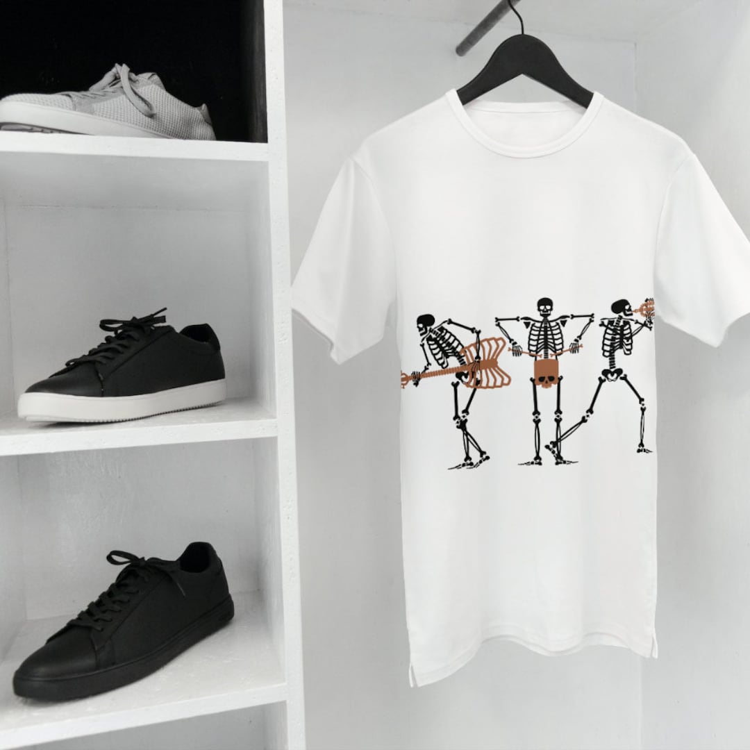 Skeleton Band Halloween Svg, Funny Band Svg, Skeleton Band for Cricut