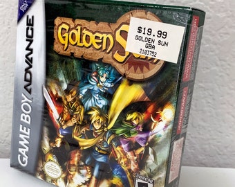 Golden Sun Map GBA Map Golden Sun USA - Etsy