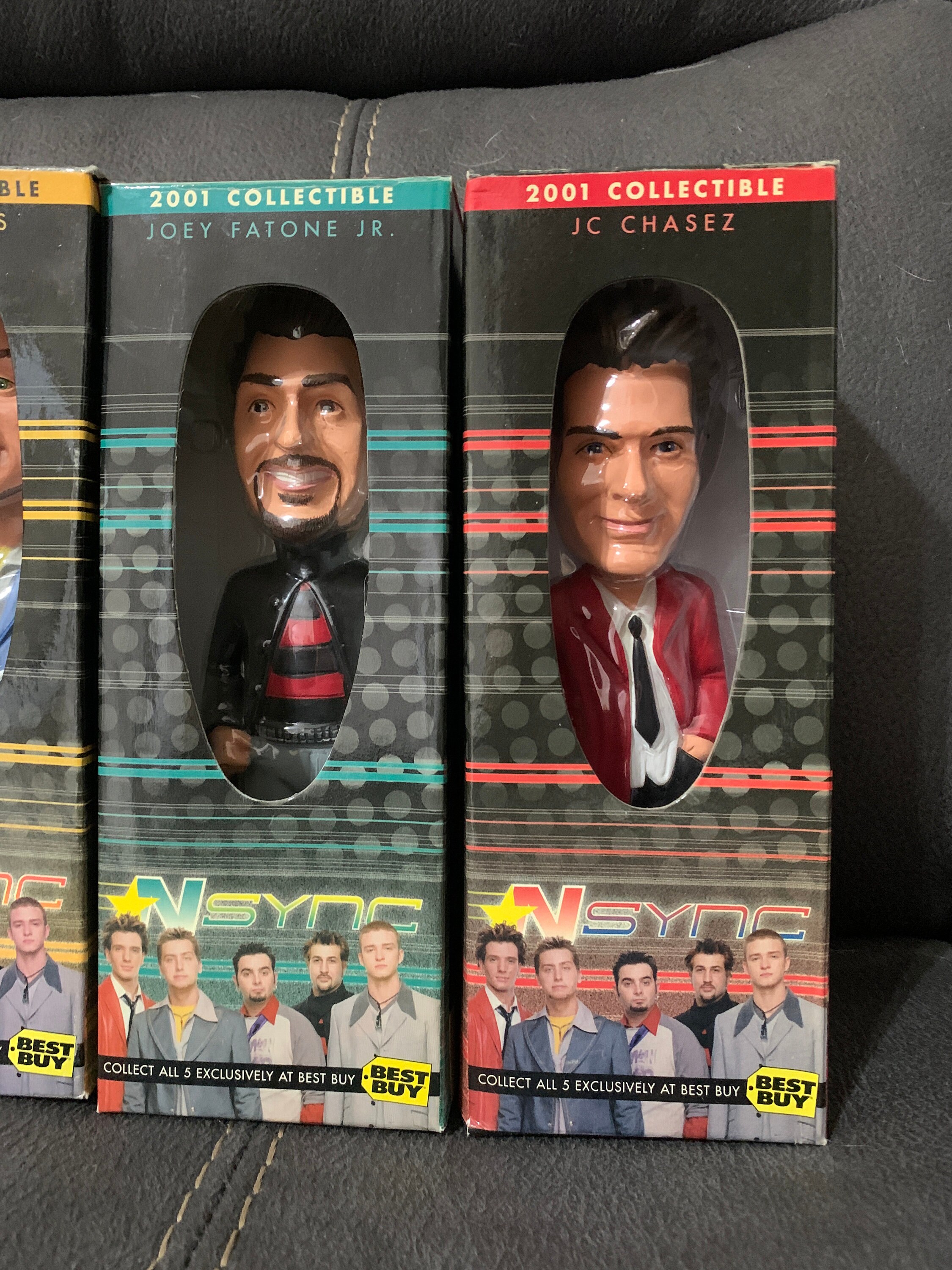 Complete Set of NSYNC 2001 Best Buy Collectible Bobbleheads Etsy