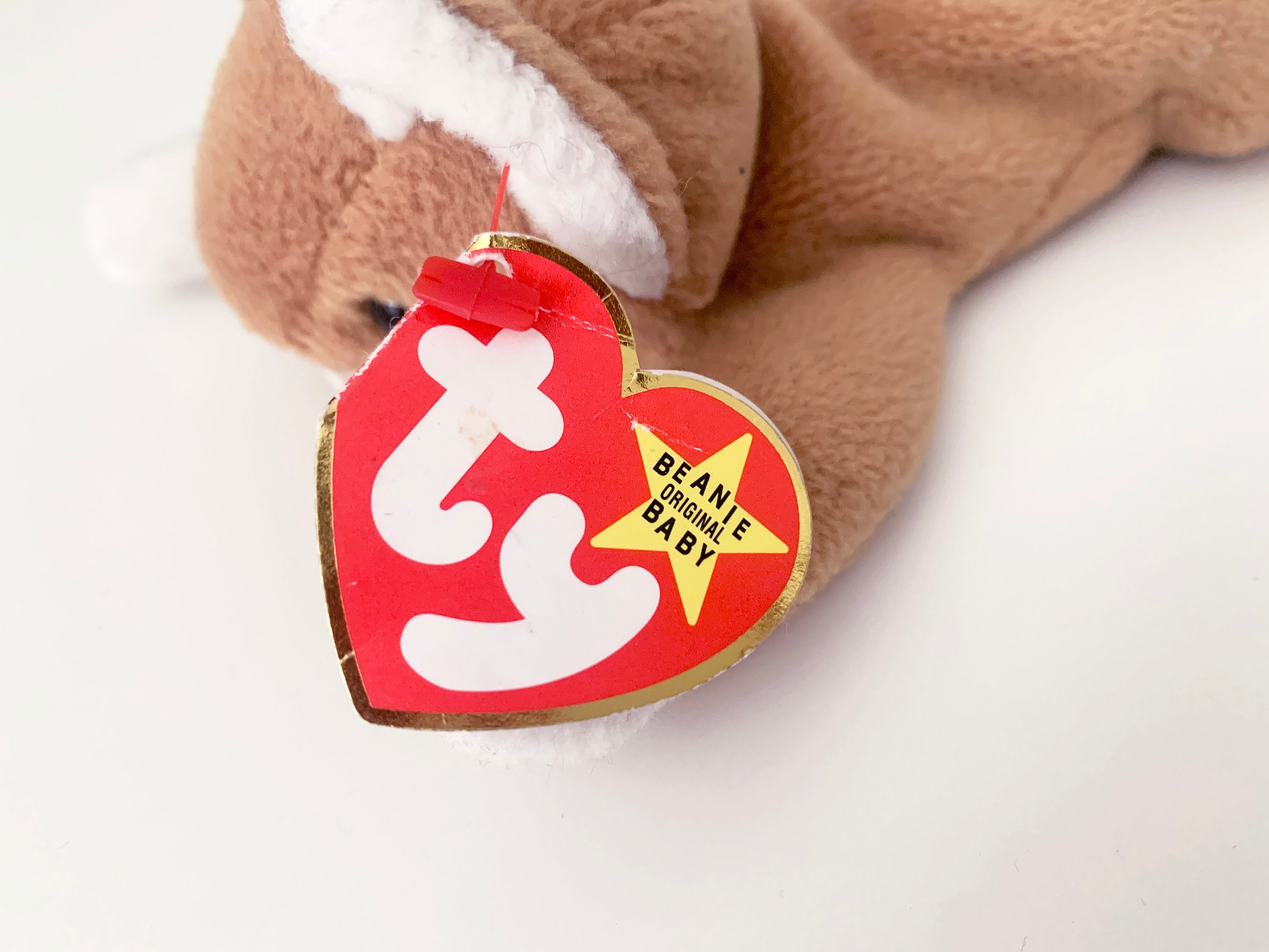 Rare 1996 Nip the Cat TY Beanie Baby, 3rd/4th Gen Tags