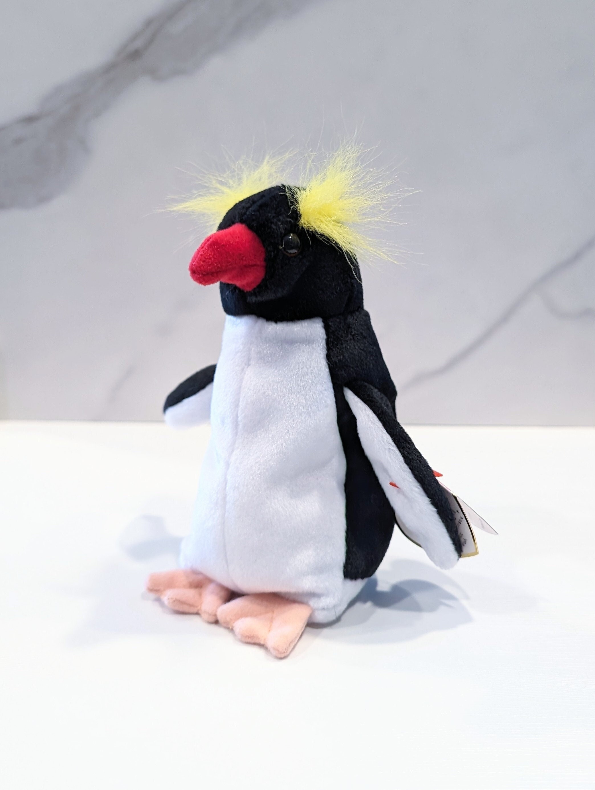 2000 Frigid the Penguin TY Beanie Baby, Collectible Penguin Plush
