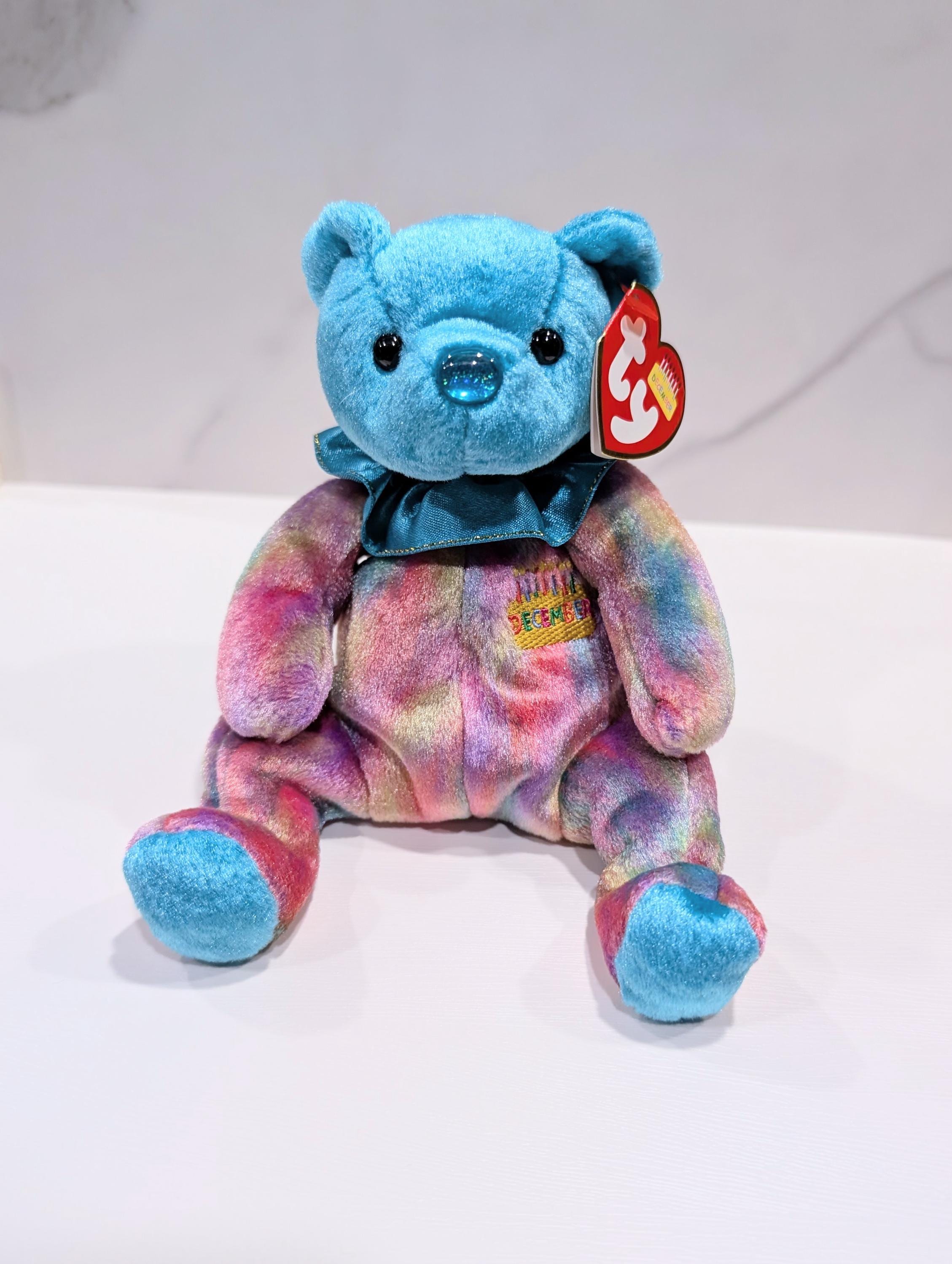 2001 December Birthday Bear, TY Beanie Baby Collectible Plush - Etsy