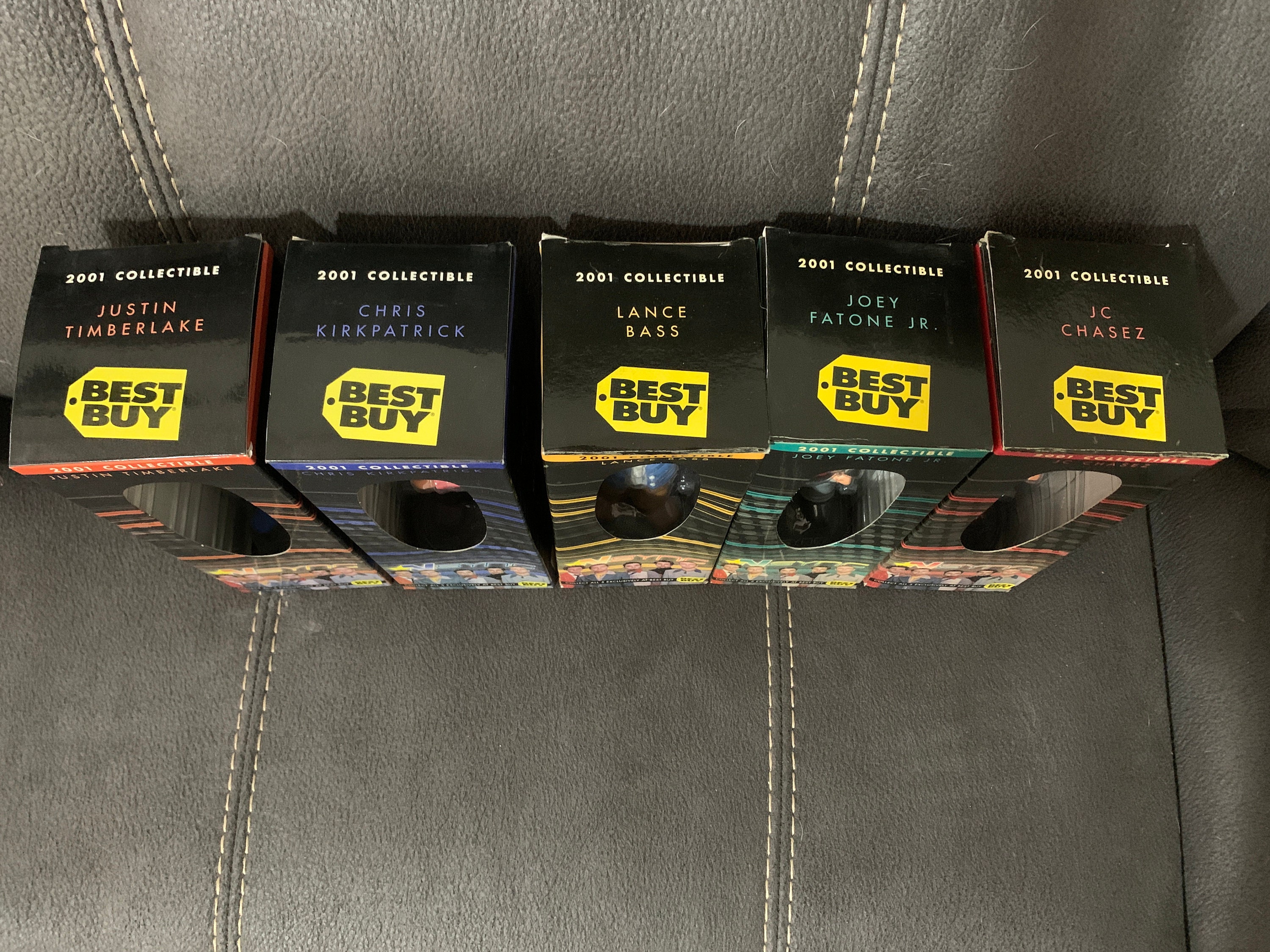 Complete Set of NSYNC 2001 Best Buy Collectible Bobbleheads Etsy
